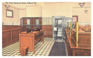 Interior, First National Bank, Eldred Pennsylvania