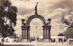 Mexico Monterrey Arco de la Independencia Real Photo