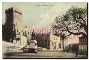 Old Postcard Avignon The Popes' Palace