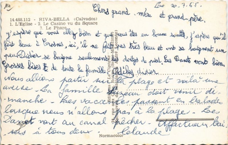 CPA RIVA-BELLA Scenes (1250175)