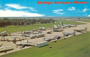 Strategic Aerospace Museum, Bellevue, Nebraska Aviation c1960s Vintage Postcard