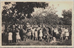 Belgium Ravels Vrouw van de Kempen School voor Zwakke Meisjes Postcard C137