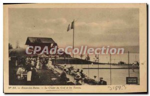 Old Postcard Evian Les Bains Le Chalet Du Golf And Tennis