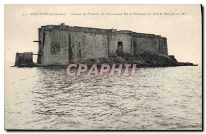 Old Postcard Carantec Finistere castle of Taurus or the Chalotais was shut in...