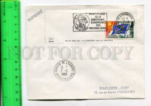 425112 FRANCE Council of Europe 1966 year Strasbourg European Parliament COVER