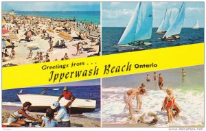 Ipperwash Beach Ontario , Canada , 50-60s