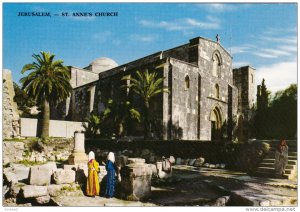 JERUSALEM, St. Anne's Church, Oldest and most beautiful churches in the area,...