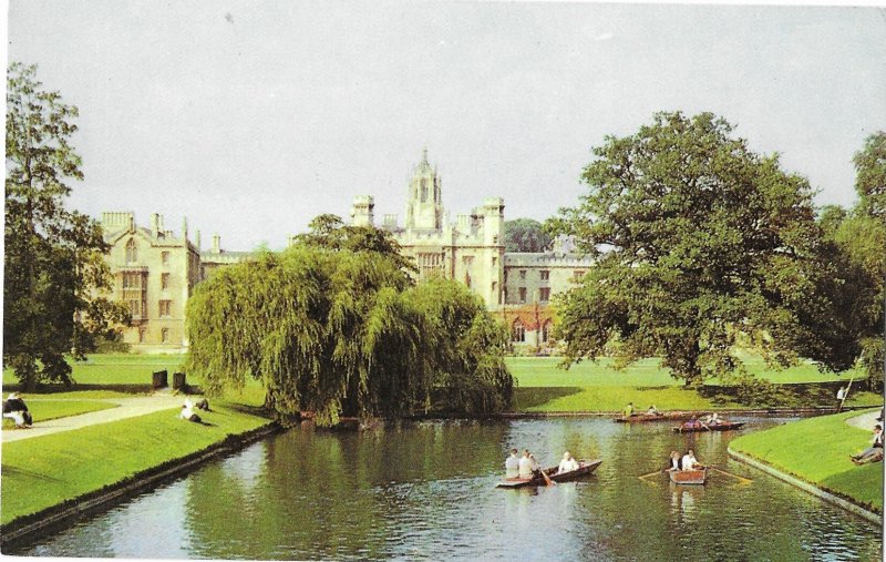 River View Looking towards St. John's College Cambridge England UK