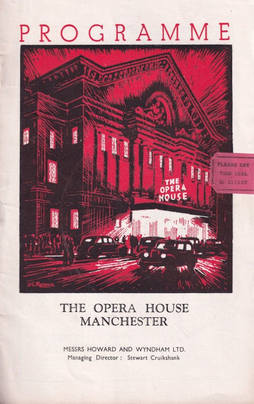 Chuckeyhead Story Manchester Opera House Theatre Programme