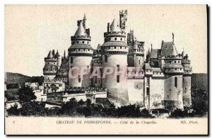 Old Postcard Chateau de Pierrefonds Chapel Approval