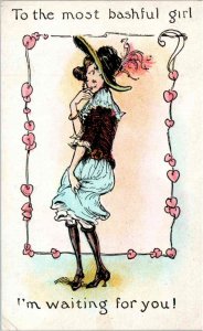 to the Most Bashful Girl, I'm Waiting for you! - c1908