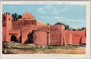 Exposition Coloniale Paris 1931 Algerie South Facade Montaland Architecture Post