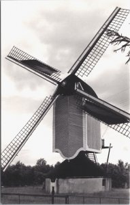 Netherlands Kessel Korenmolen St Antoniusmolen Windmill Vintage RPPC 09.21