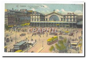 Paris (10th) Postcard Old train station of & # 39est