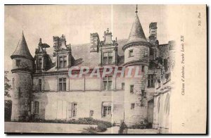 Old Postcard Chateau d'Amboise Facade Louis XII