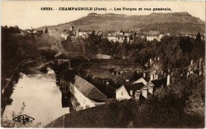 CPA Champagnole- Les Forges et vue generale FRANCE (1043324)