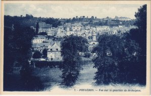 CPA Fougeres vue sur le quartier de St Sulpice (1237718)