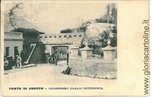 CARTOLINA d'Epoca: UDINE - FORTE DI OSOPPO 1926