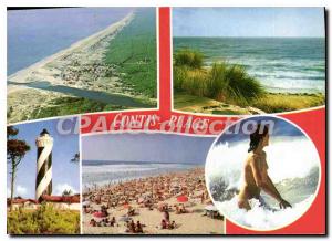Modern Postcard In Les Landes Contis