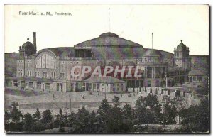 Old Postcard Festhalle Frankfurt a M