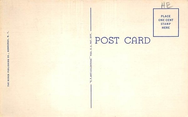 World War Monument  High Point Park, New Jersey Postcard