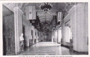 Washington D C Pan American Union Aztec Gallery Of Flags and Heroes