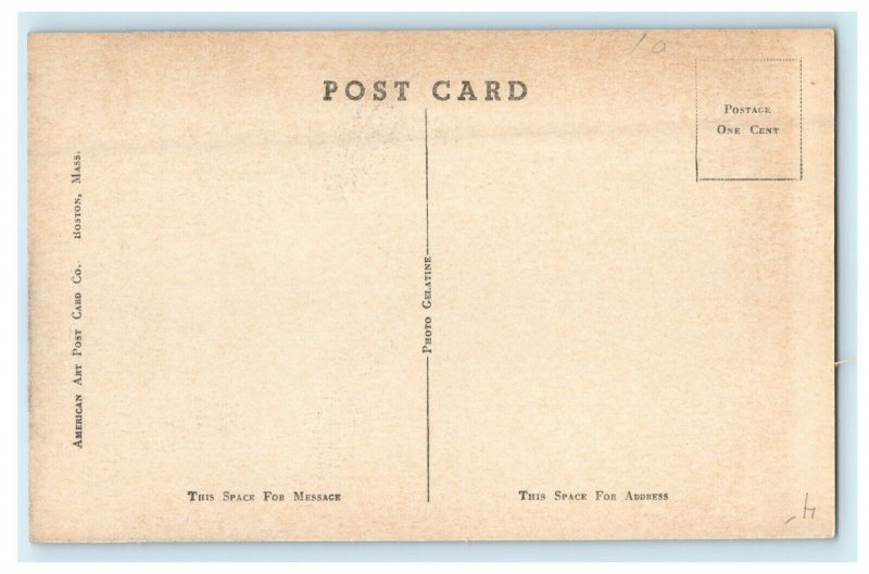 c1910 First Congregational Parish Unitarian Arlington Massachusetts MA Postcard