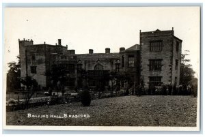 c1930's Bolling Hall West Bradford Yorkshire England RPPC Photo Postcard