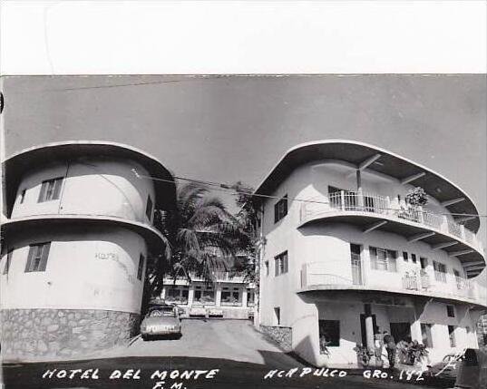 Mexico Acapulco Hotel Del Monte Real Photo RPPC