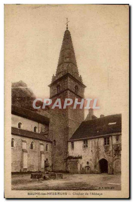 Old Postcard Baume Les Messieurs De L Abbaye Bell