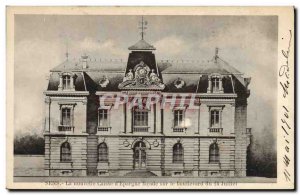 Old Postcard Bank Sense The new Caisse d & # 39Epargne frontage on the boulev...