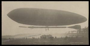 Germany Empire Pre-WWI Pioneer Royal Prussian Airship Photograph 64585