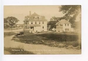 Boothbay ME Hospital Eastern Truck RPPC Postcard