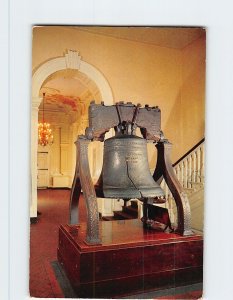 Postcard - The Liberty Bell, Independence Hall - Philadelphia, Pennsylvania