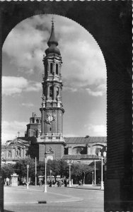 Lot 55 zaragoza spain real photo the cathedral named la seo