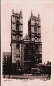 England Westminster Abbey London Vintage RPPC C182