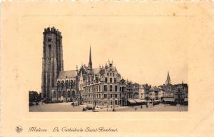 BF34733 malines la cathedale saint romabaut belgium  front/back scan