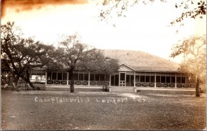 Real Photo Postcard Camp Idlewild in Comfort, Texas