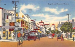 Bay Street Nassau in the Bahamas 1954 