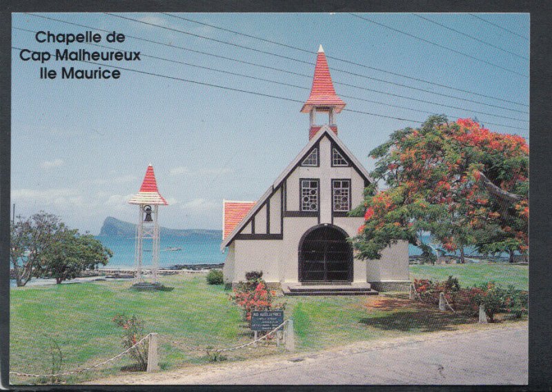 Mauritius Postcard - The Chapel of Cap Malheureux    T4174