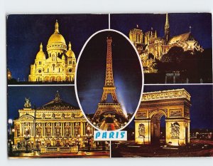 Postcard Paris, France