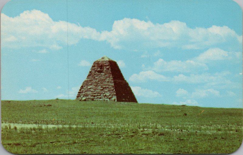 Ames Monument on Sherman Hill Between Laramie & Cheyenne WY Postcard PC403