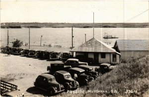 PC CPA US, S DAKOTA, MITCHELL, BAYSIDE 1947, REAL PHOTO POSTCARD (b6403)