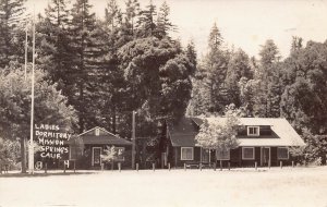 Ladies Dormitory Mission Springs California 1946 Real Photo postcard