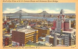 U. S. Custom House, Delaware River Bridge Camden, New Jersey  