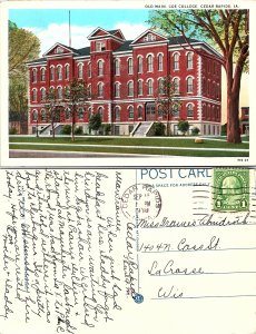 Old Main Coe College, Cedar Rapids, Iowa