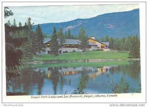 Jasper Park Lodge and Lac Beauvert, Jasper, Alberta, Canada, 40-60s