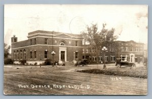 REDFIELD SD POST OFFICE ANTIQUE REAL PHOTO POSTCARD RPPC