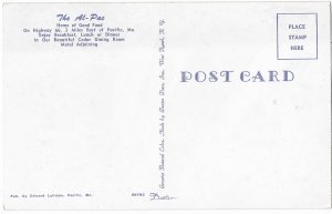 The Al-Pac Restaurant Home of Good Food Historic Route 66 Pacific Missouri