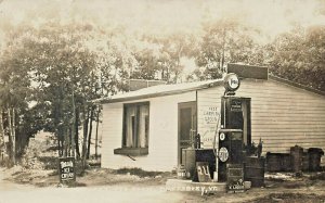 Shaftsbury VT Tydol Gas Station Trojan Ice Cream Tea Room RPPC